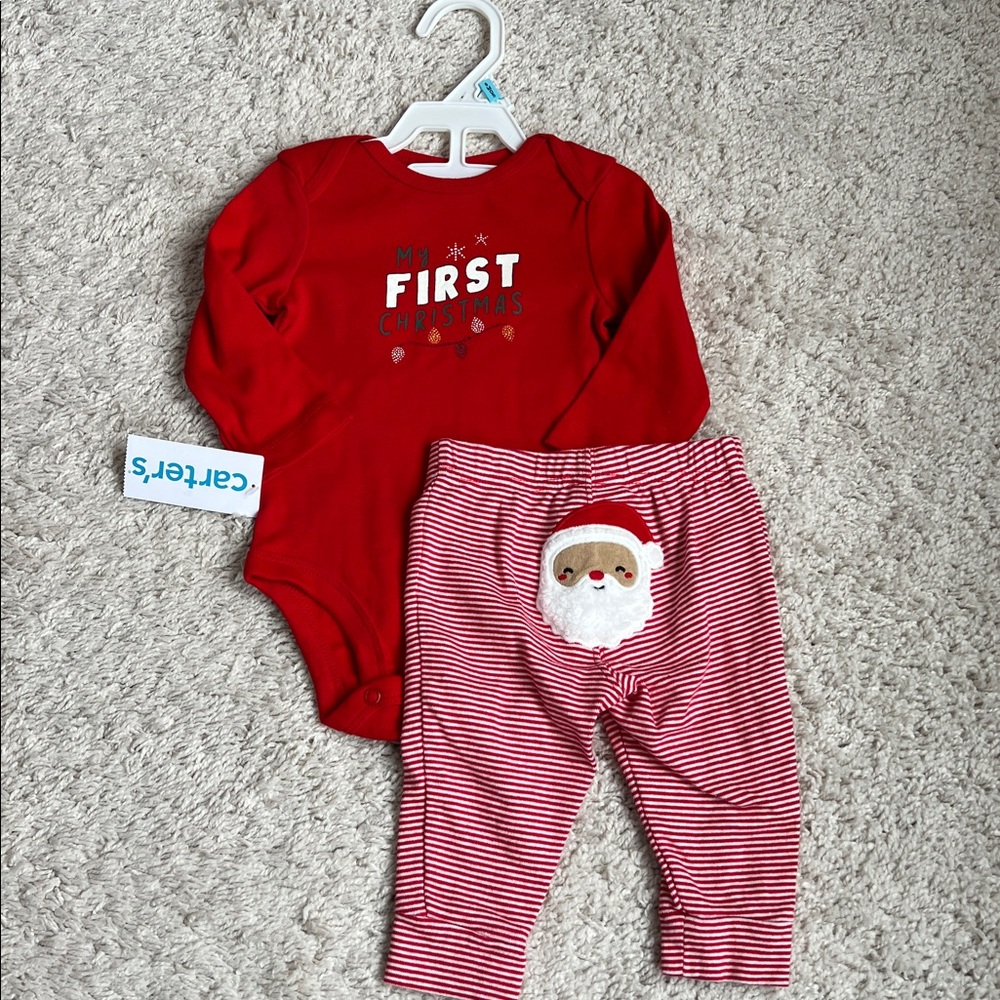 “My First Christmas” Baby Outfit